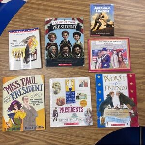 Lot of 7 Children's History Books - Colorful Illustrated Covers